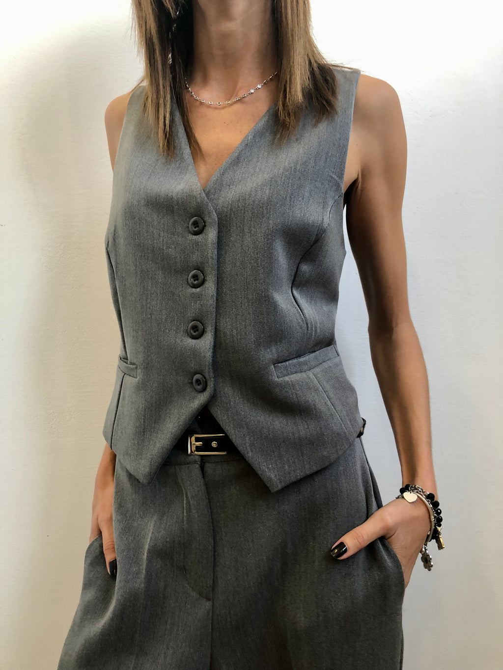 Gilet Grey