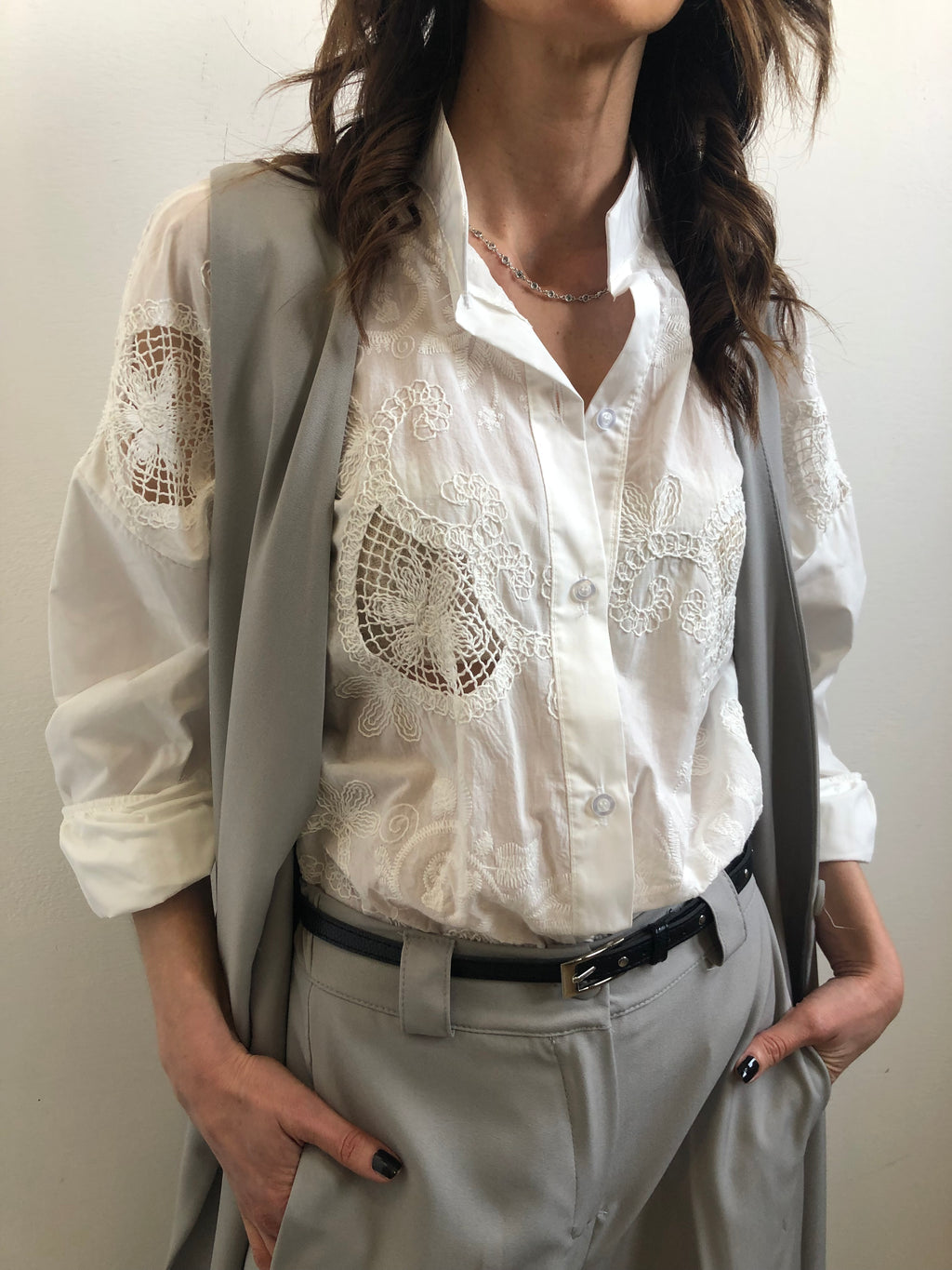 Camicia Macrame